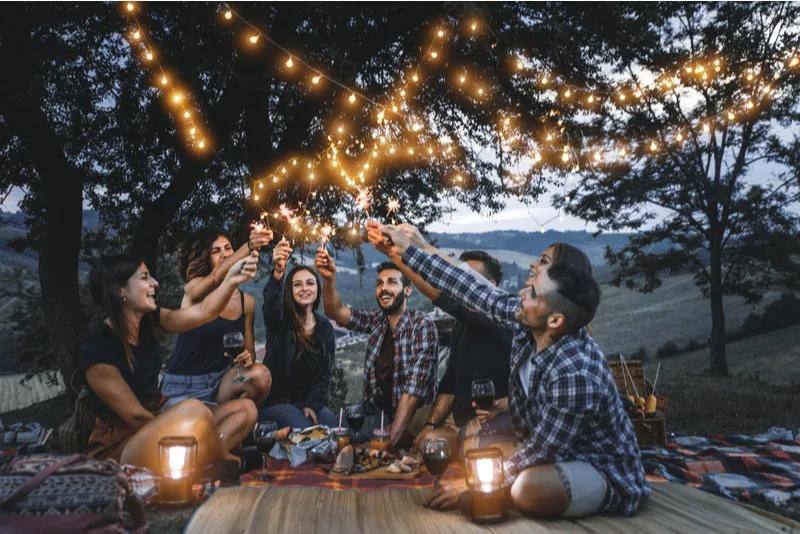 Lantern Lawn Picnic